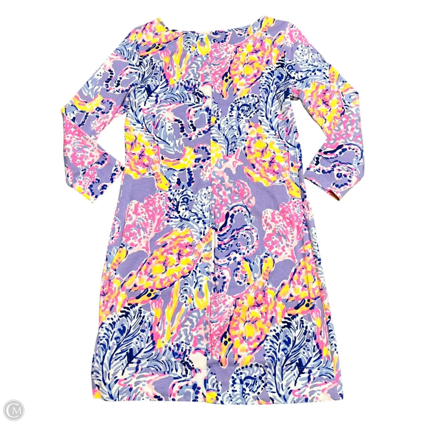Dress Designer By Lilly Pulitzer In Pink & Purple, Size: S