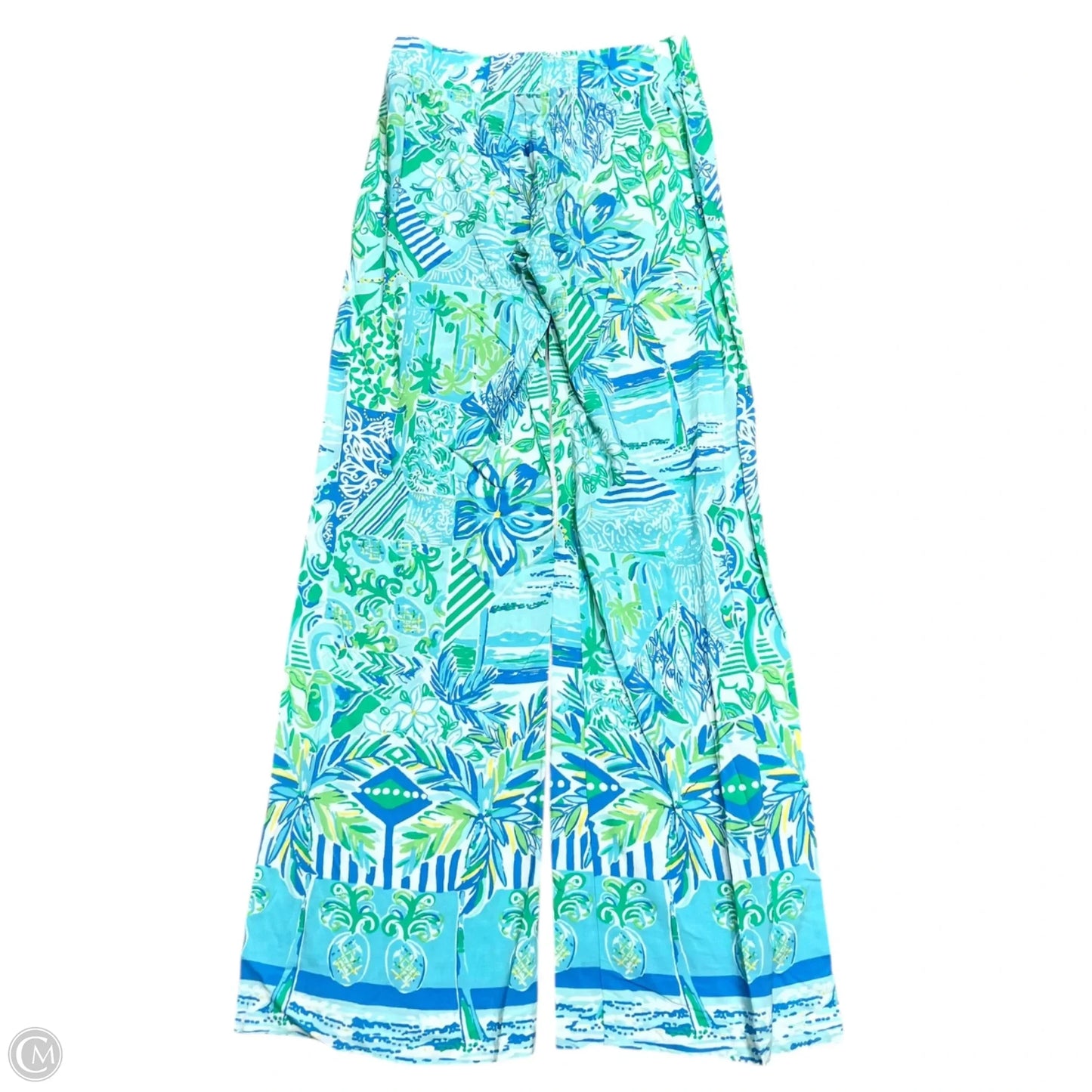 Pants Designer By Lilly Pulitzer In Tropical Print, Size: Xs