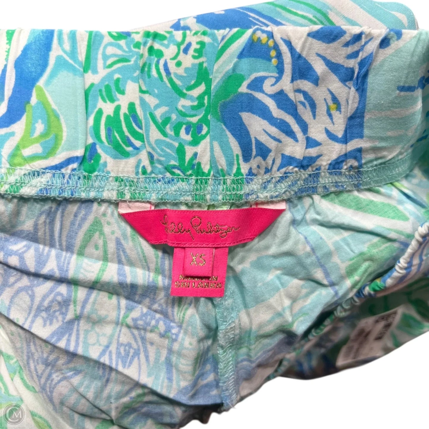 Pants Designer By Lilly Pulitzer In Tropical Print, Size: Xs