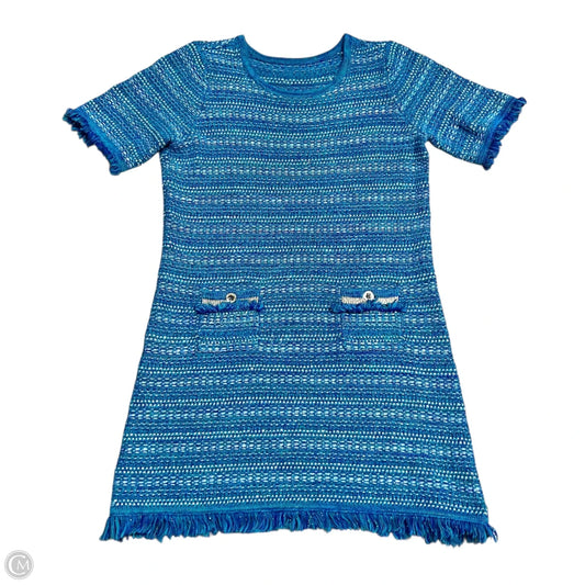 Dress Designer By Lilly Pulitzer In Blue & White, Size: L