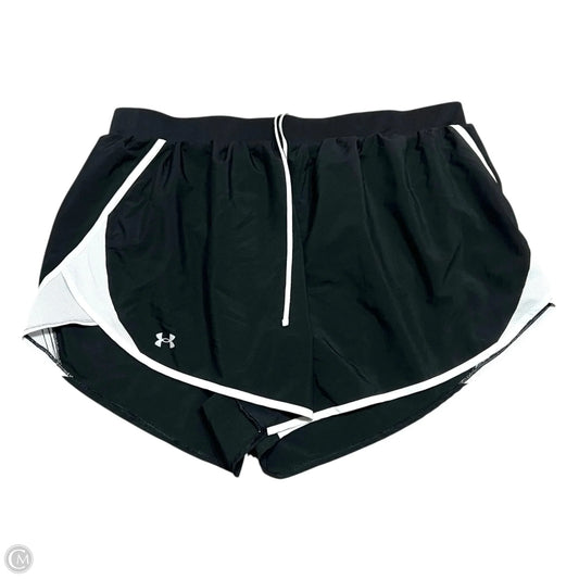 Athletic Shorts By Under Armour In Black & White, Size: 3x