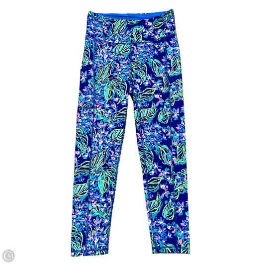 Pants Designer By Lilly Pulitzer In Blue & Green, Size: S