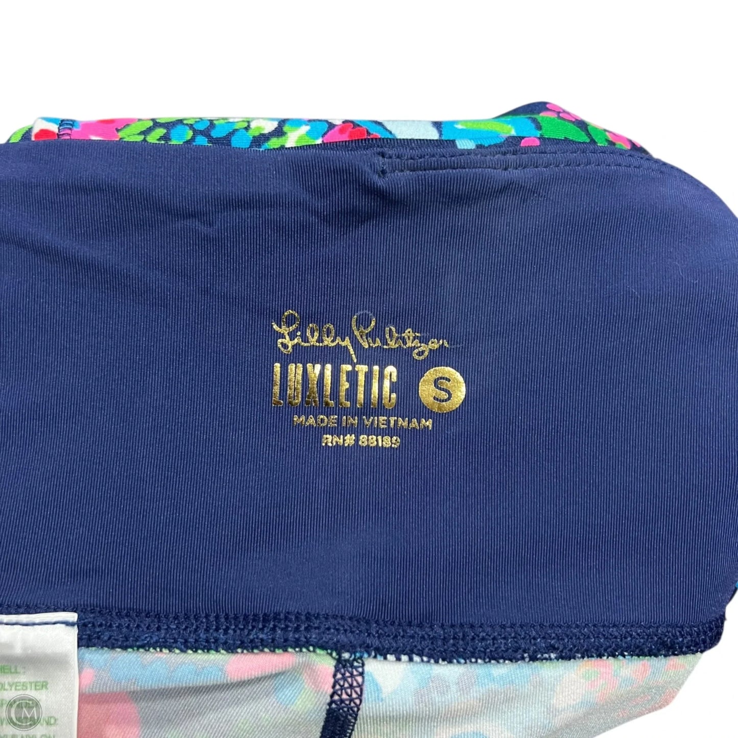 Pants Designer By Lilly Pulitzer In Blue & Green, Size: S