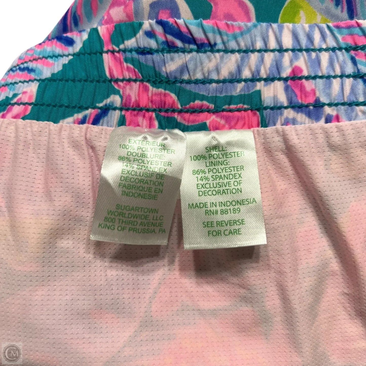 Shorts Designer By Lilly Pulitzer In Teal, Size: L