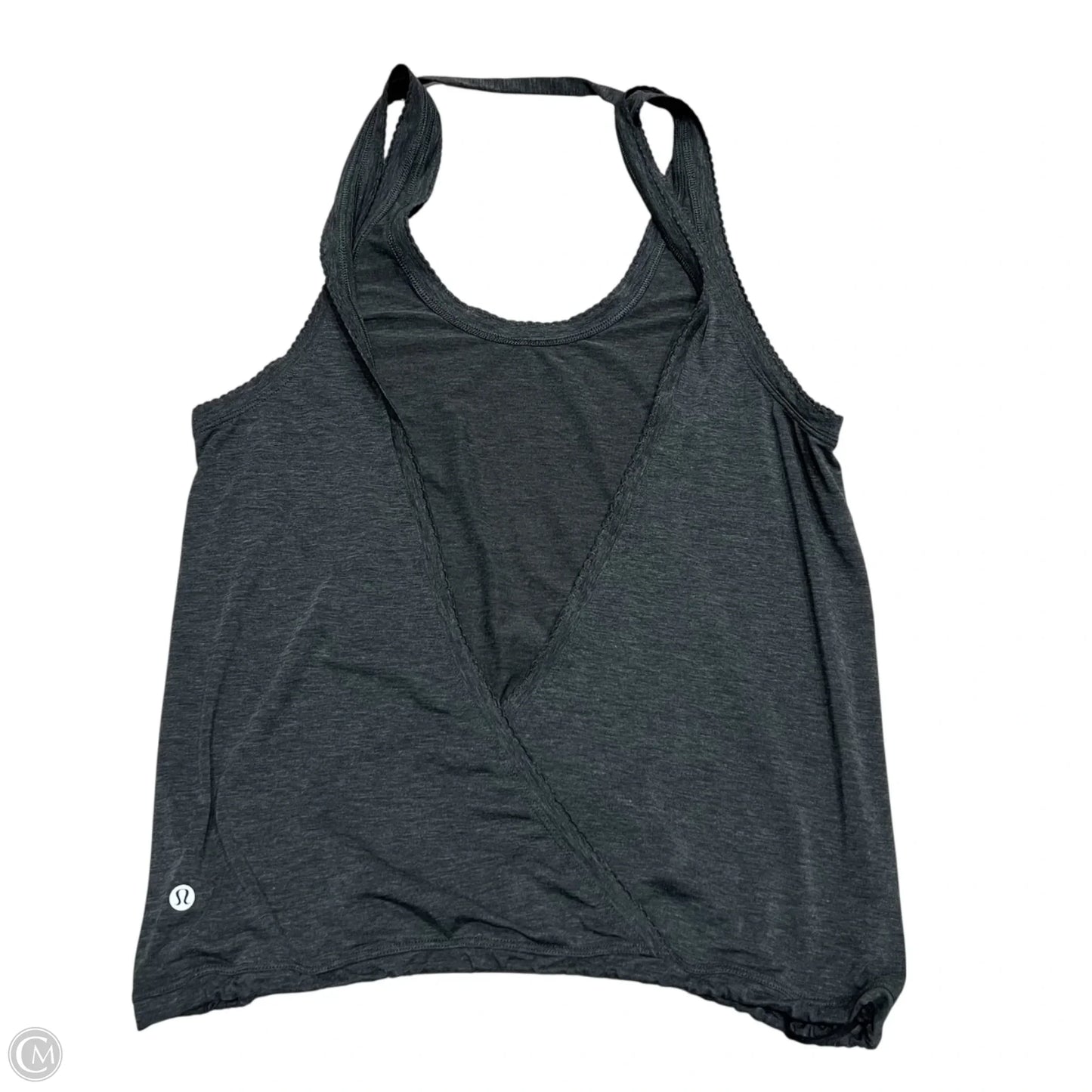 Athletic Tank Top By Lululemon In Grey, Size: S