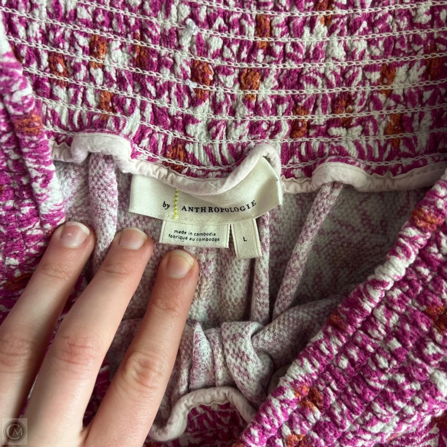 Pants Other By Anthropologie In Purple & White, Size: L