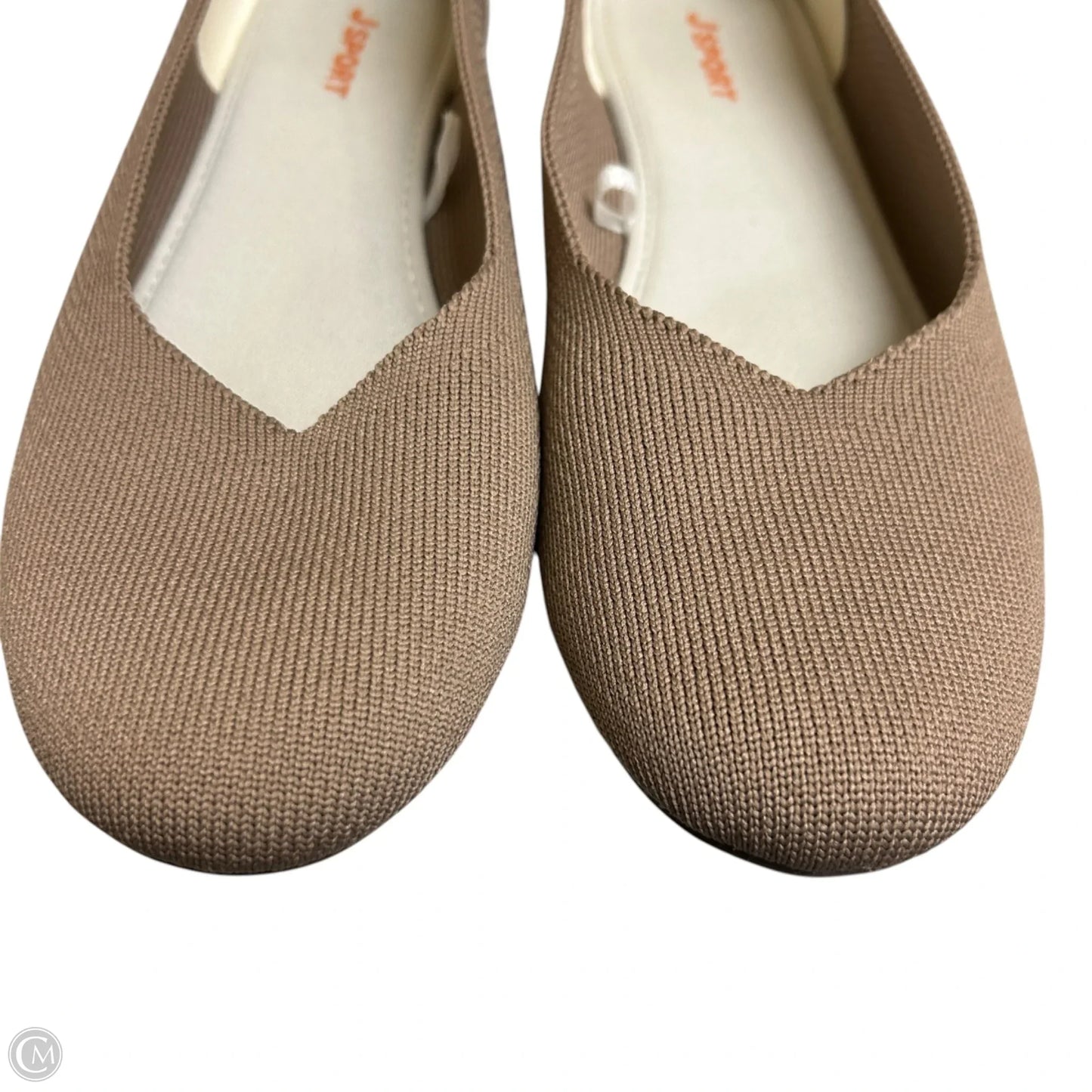 Shoes Flats By Jsport In Taupe, Size: 8.5