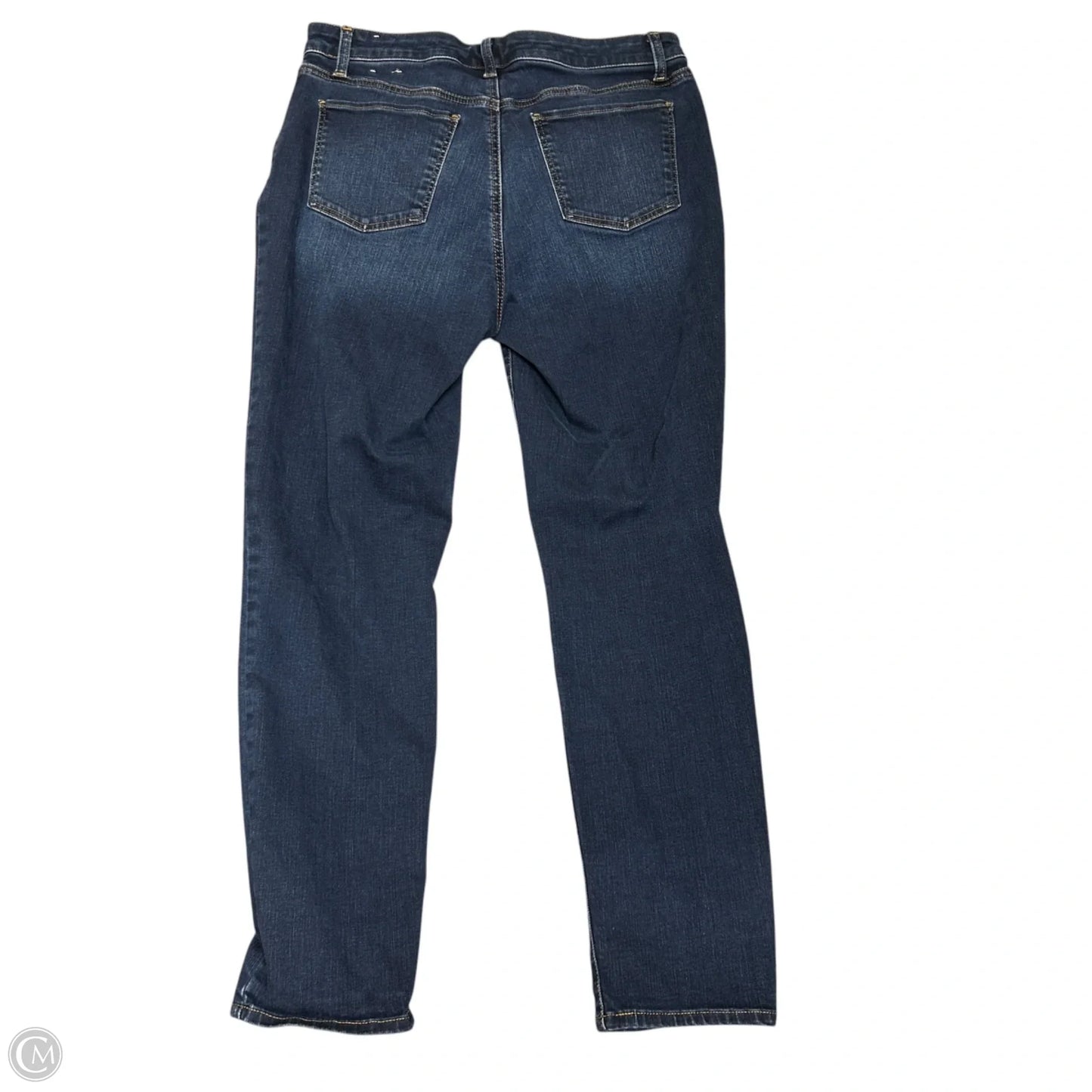Jeans Skinny By Talbots In Blue Denim, Size: 10