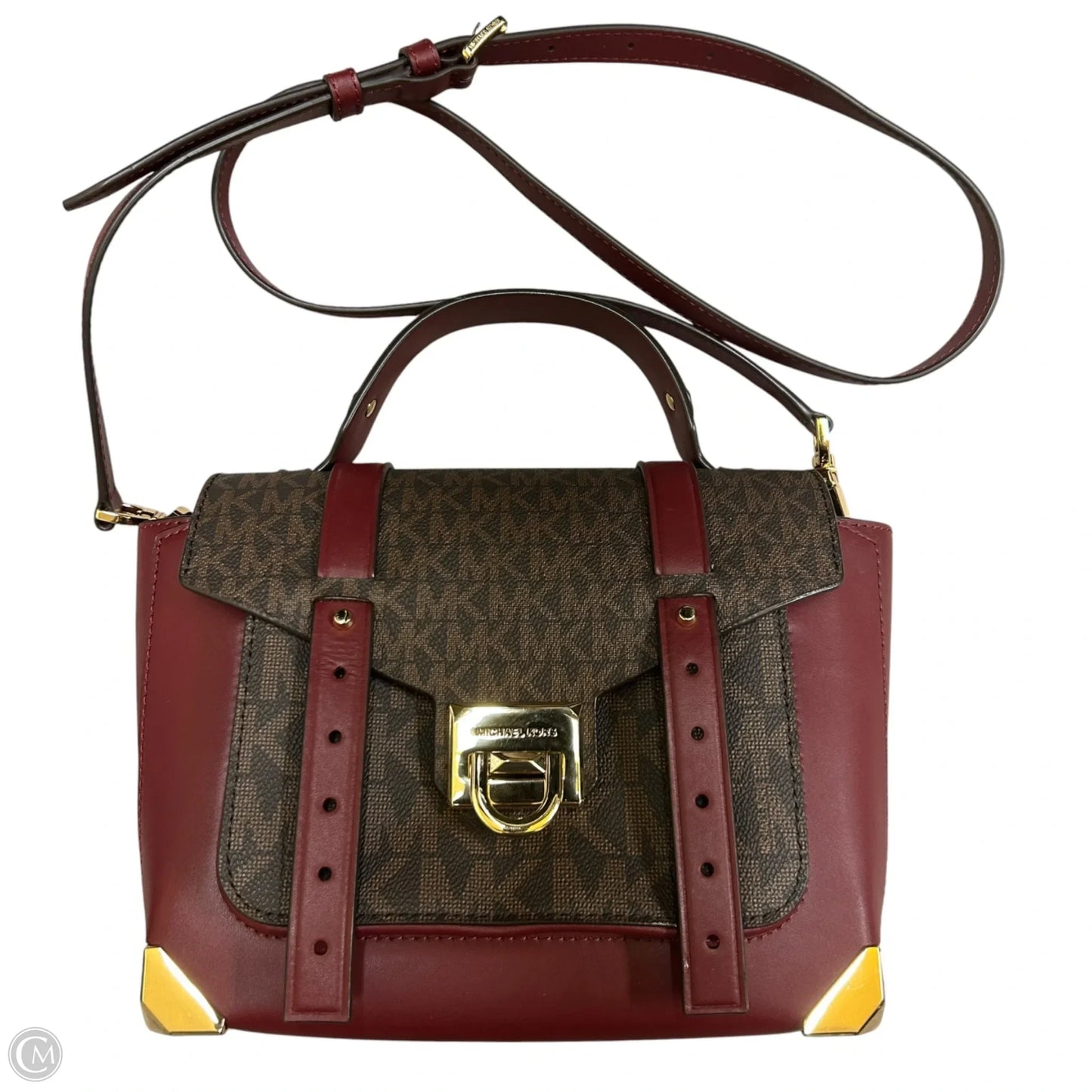 Crossbody Designer By Michael Kors, Size: Medium