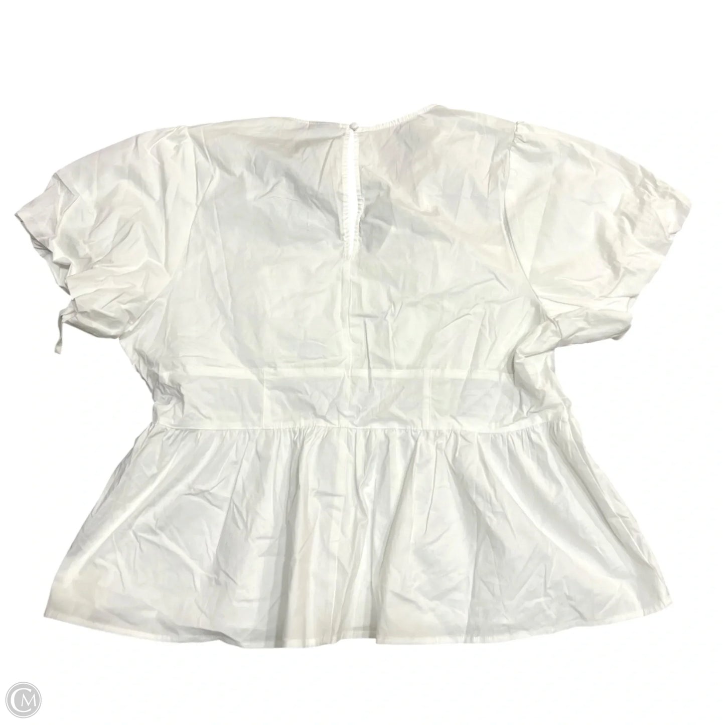 Top Short Sleeve By Torrid In Cream, Size: 2x