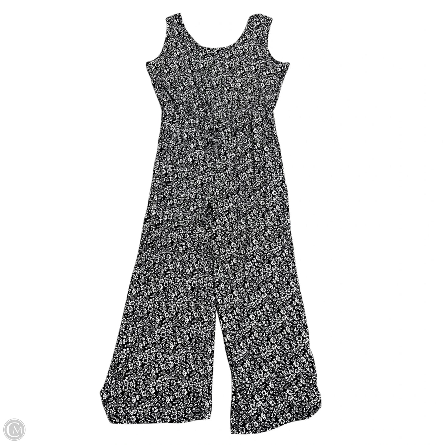 Jumpsuit By Forever Rose In Black & White, Size: 3x