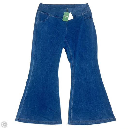 Jeans Flared By Halara In Blue Denim, Size: 3x