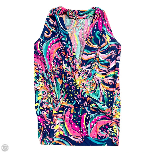 Top Sleeveless Designer By Lilly Pulitzer In Multi-colored, Size: S