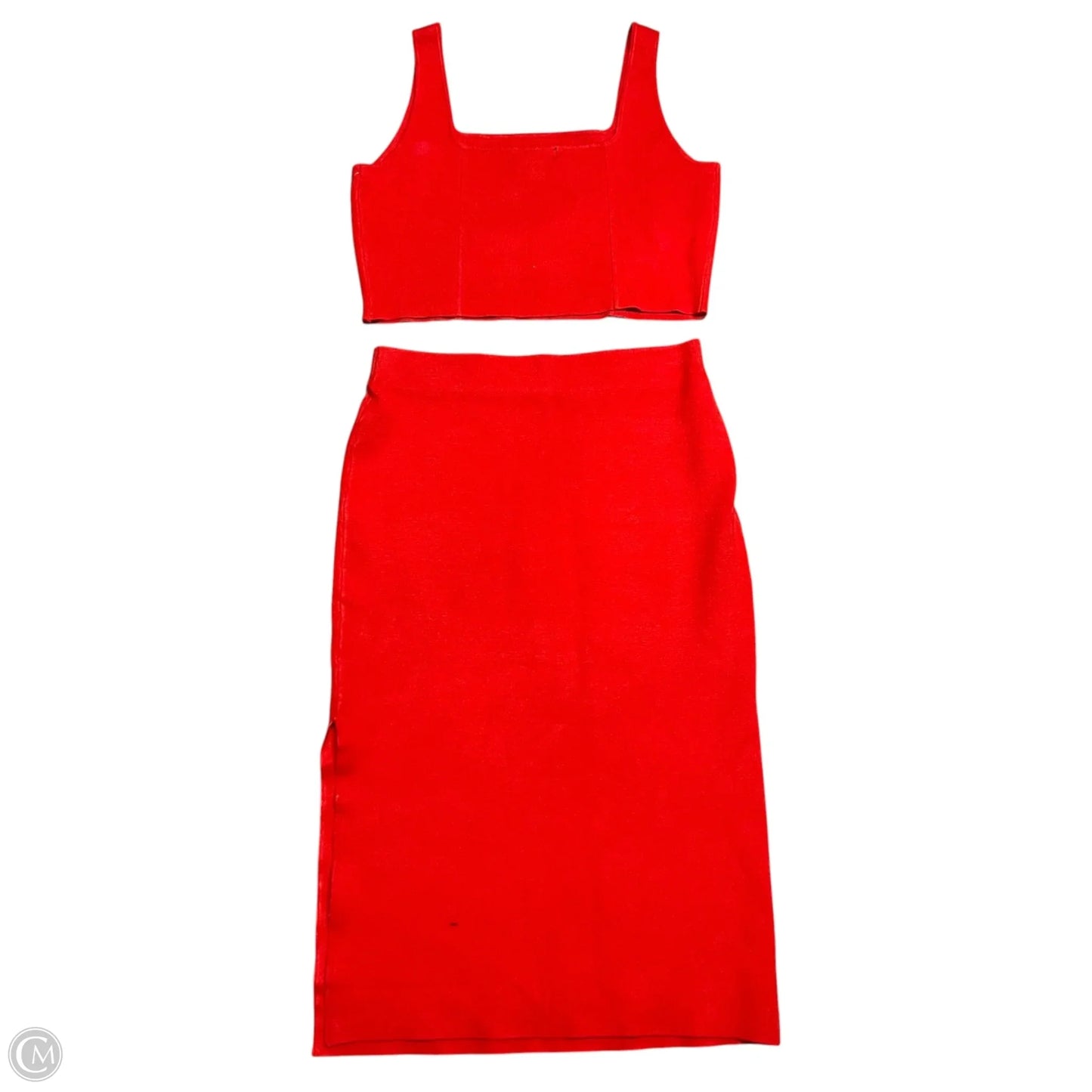 Skirt Set 2pc By House Of Harlow In Red, Size: M