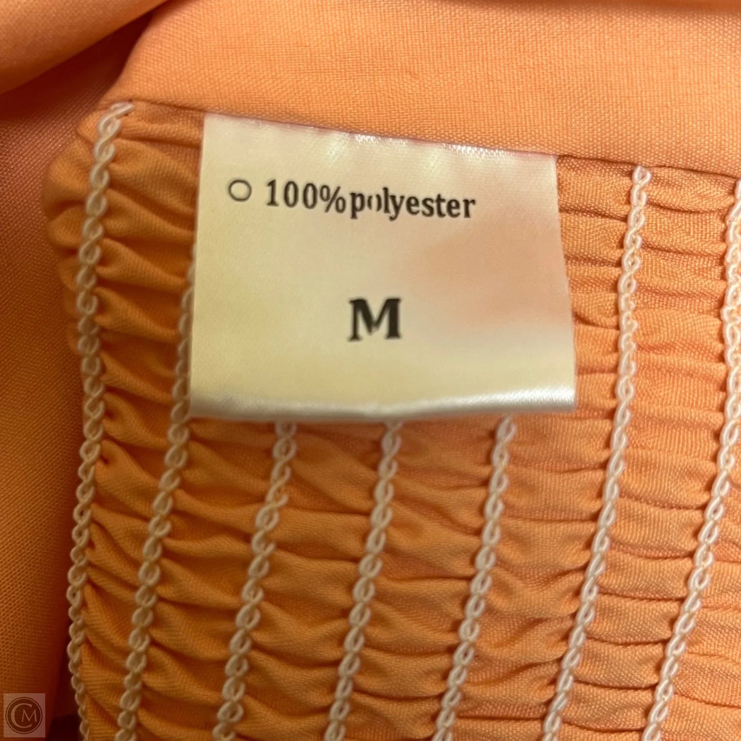 Top Sleeveless  In Orange, Size: M
