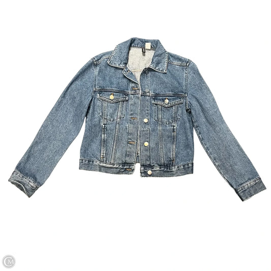 Jacket Denim By Divided In Blue Denim, Size: S