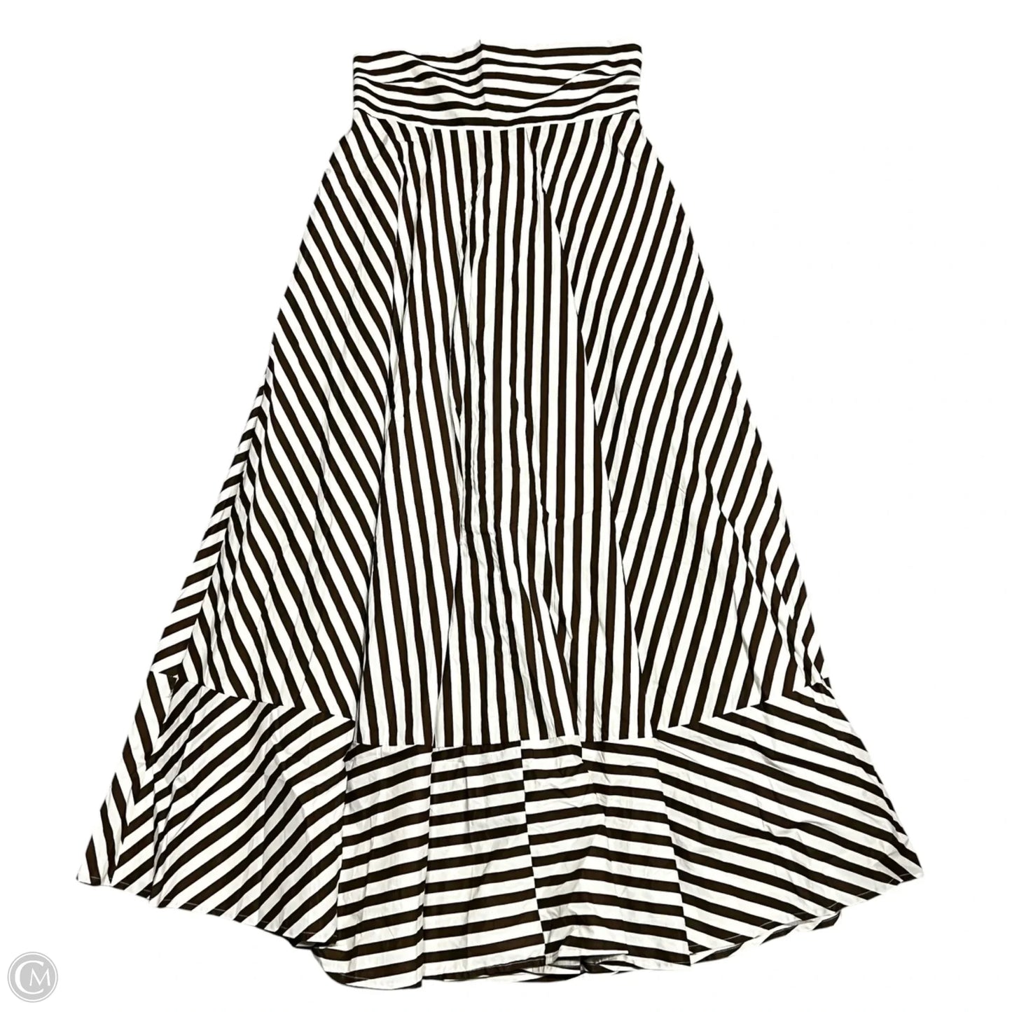 Dress Casual Maxi By Petal & Pup In Brown & Cream, Size: M
