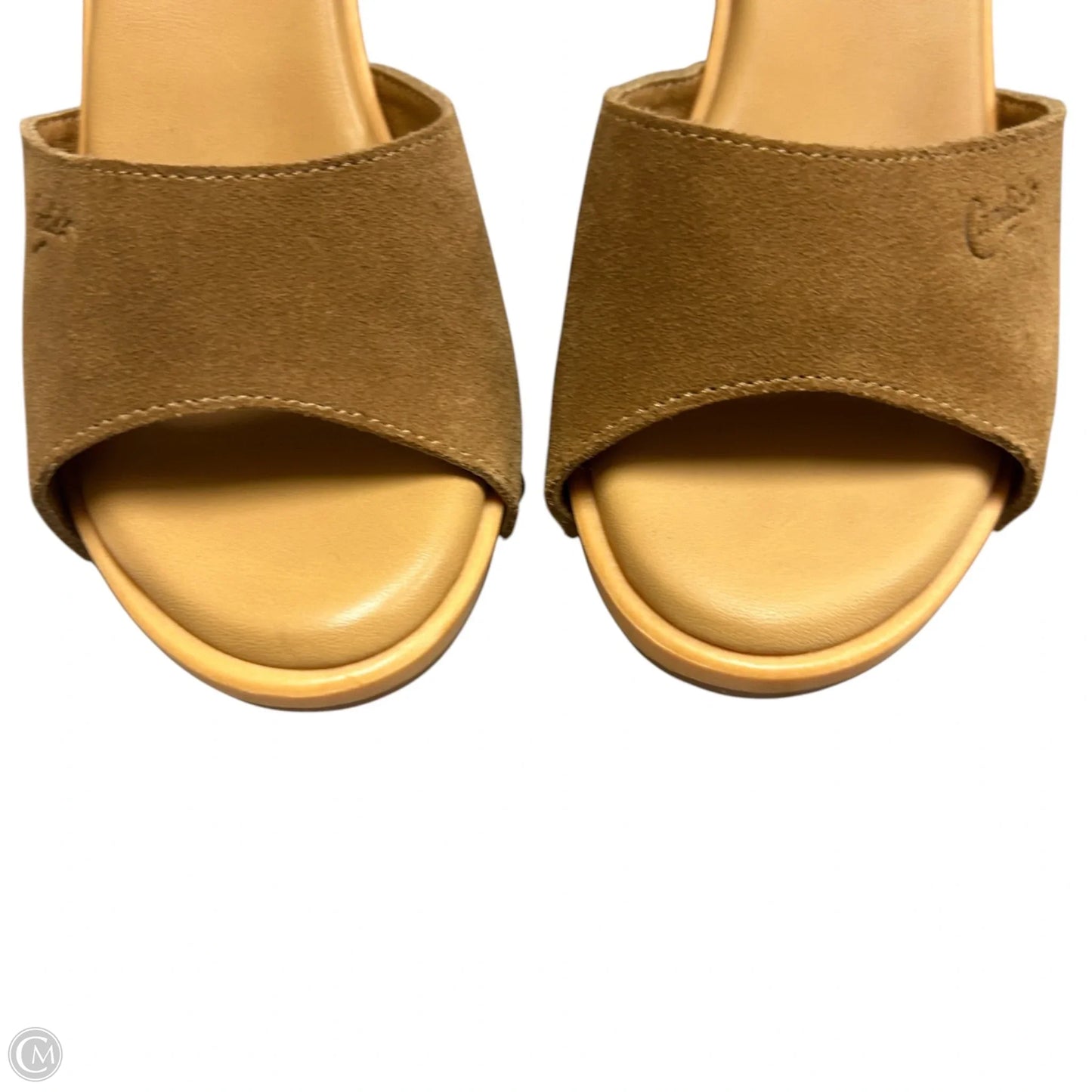 Shoes Heels Block By Candies In Tan, Size: 9