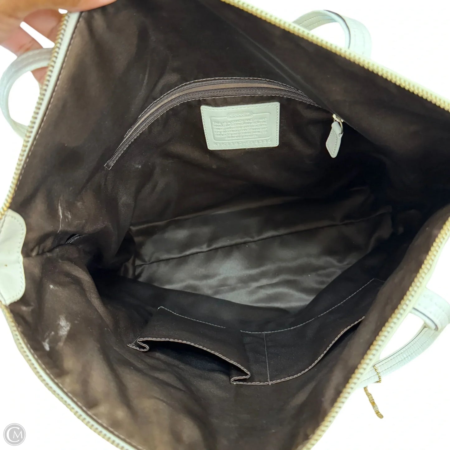 Handbag Designer By Coach, Size: Medium