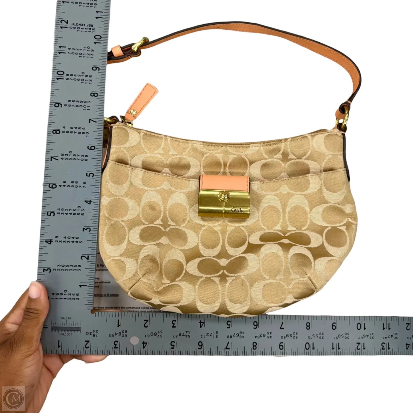 Handbag Designer By Coach, Size: Medium