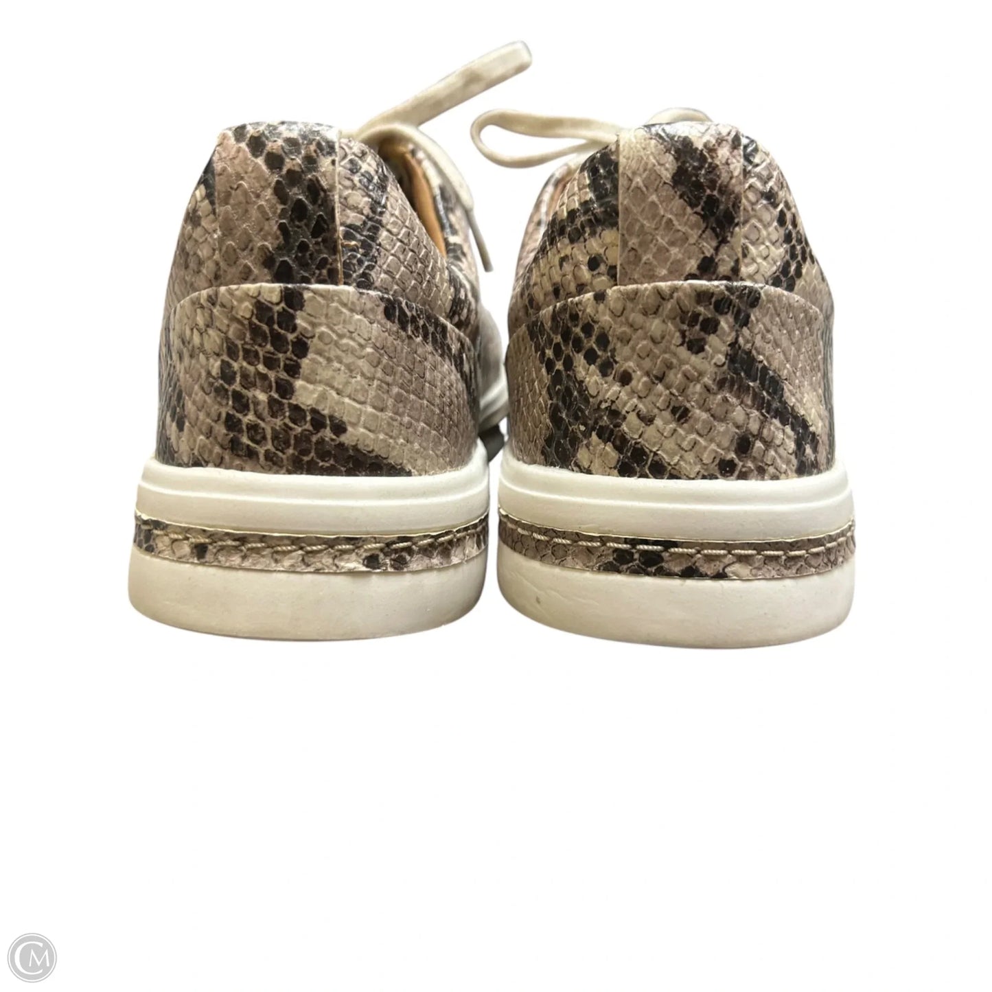 Shoes Sneakers By Clarks In Animal Print, Size: 6