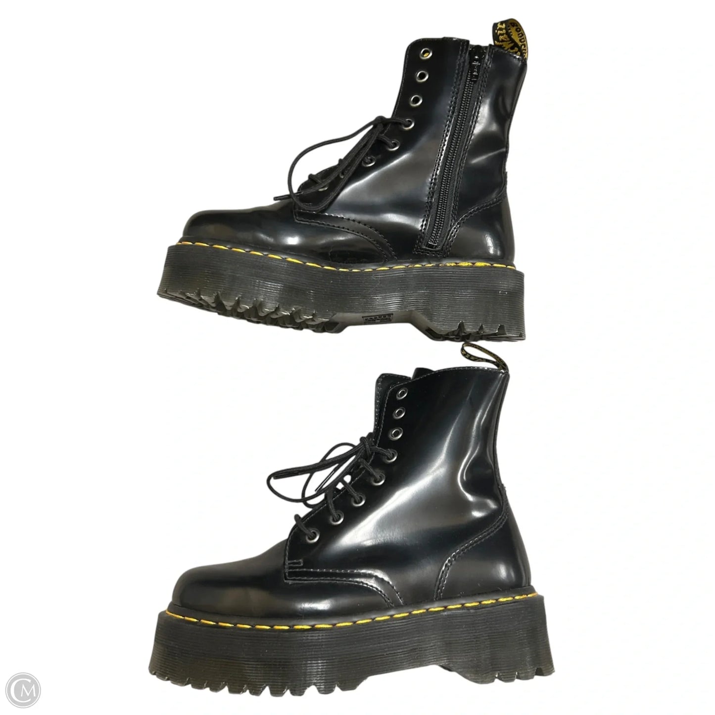 Boots Combat By Dr Martens In Black, Size: 6