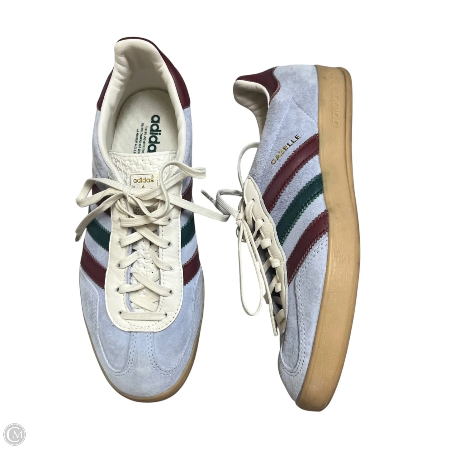 Shoes Sneakers By Adidas In Blue & Green, Size: 8