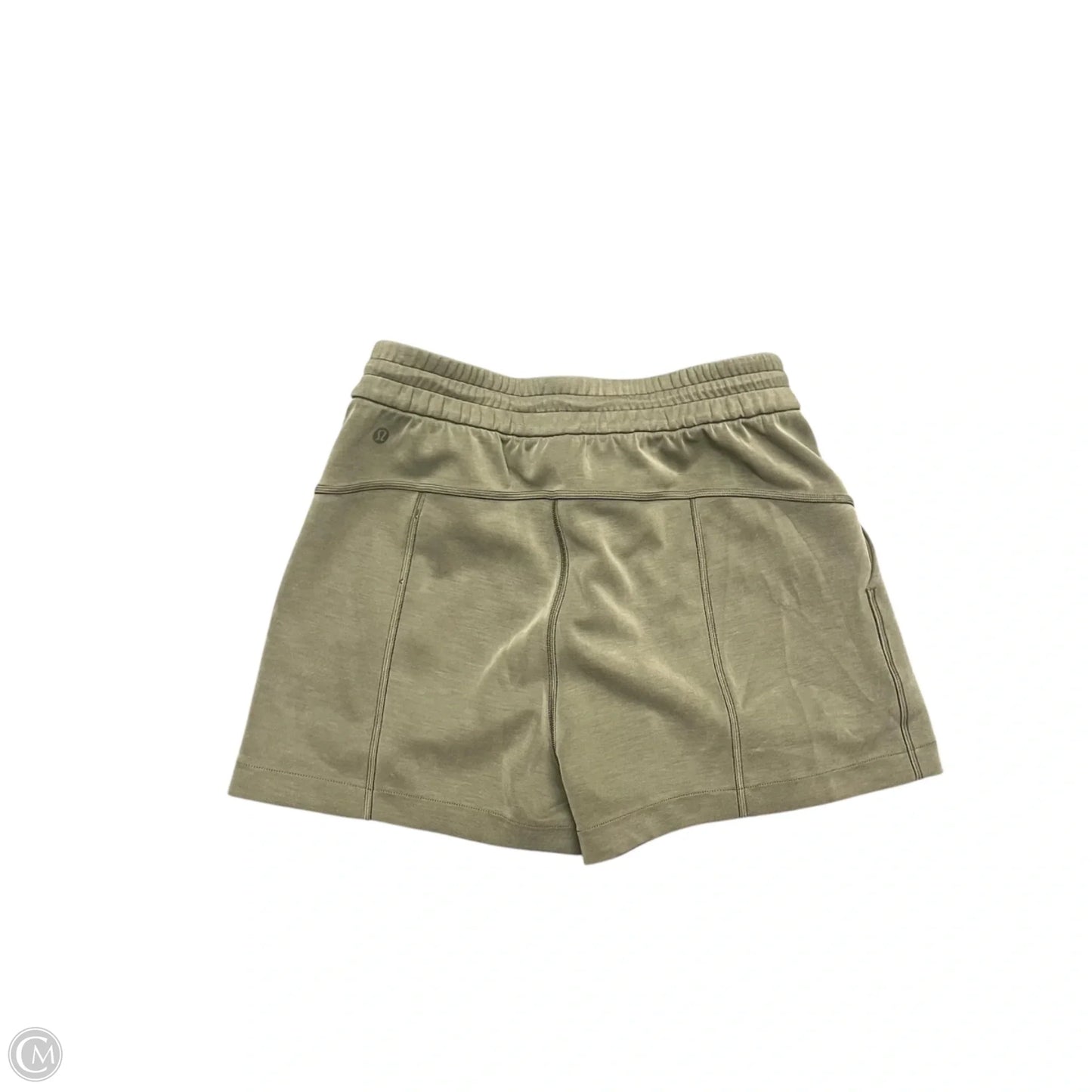 Athletic Shorts By Lululemon In Green, Size: 6