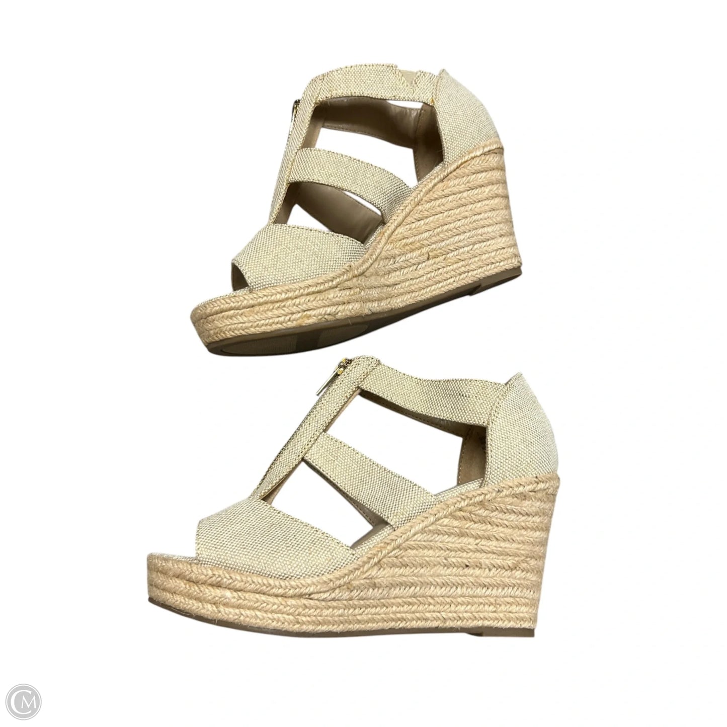 Shoes Heels Wedge By A New Day In Beige, Size: 7
