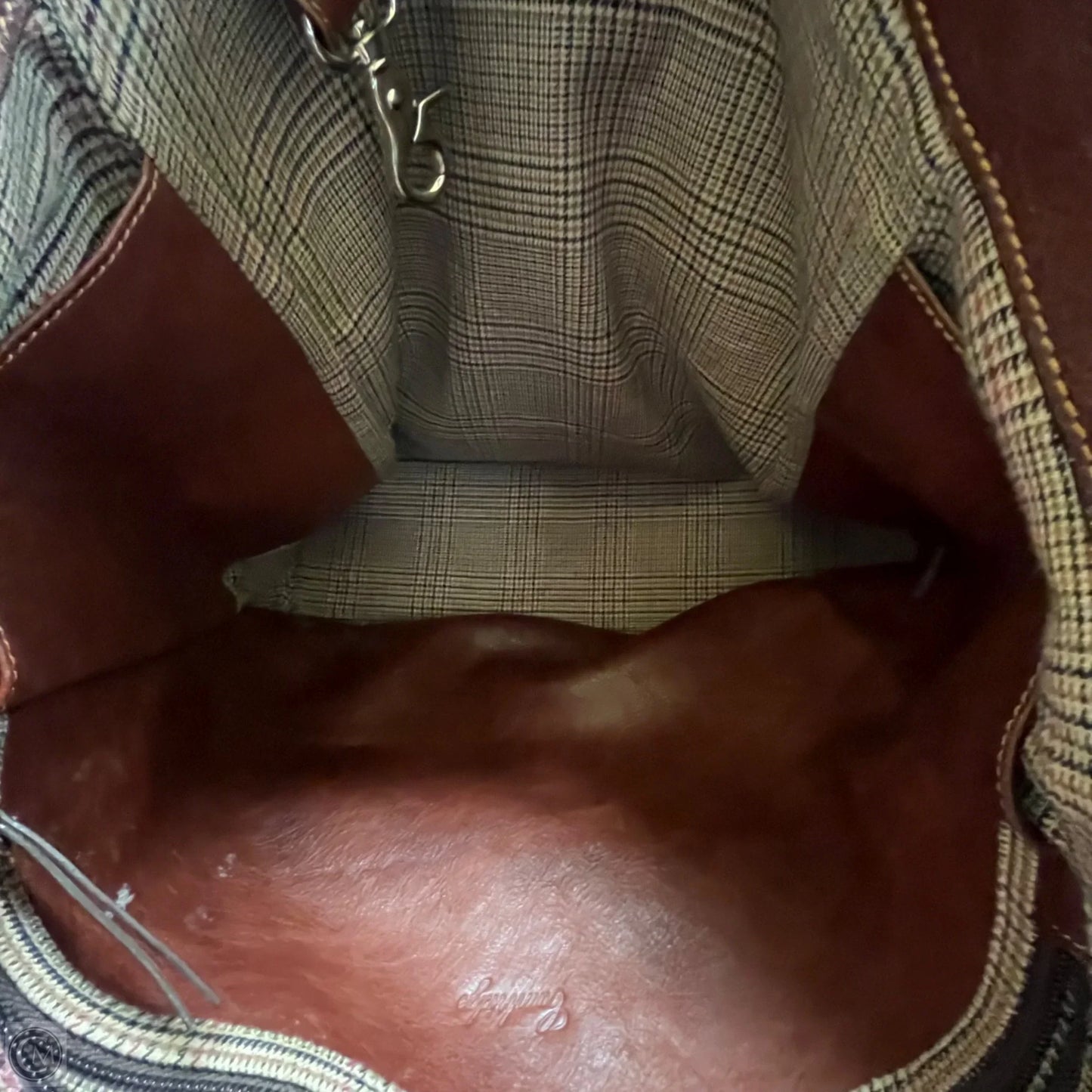 Handbag Leather By Campbridge, Size: Large