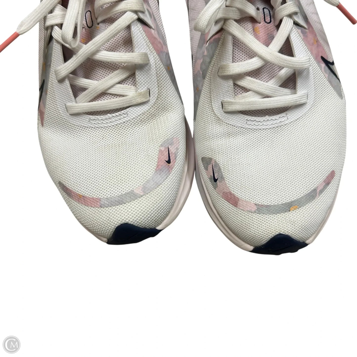 Shoes Sneakers By Nike In Pink & White, Size: 9
