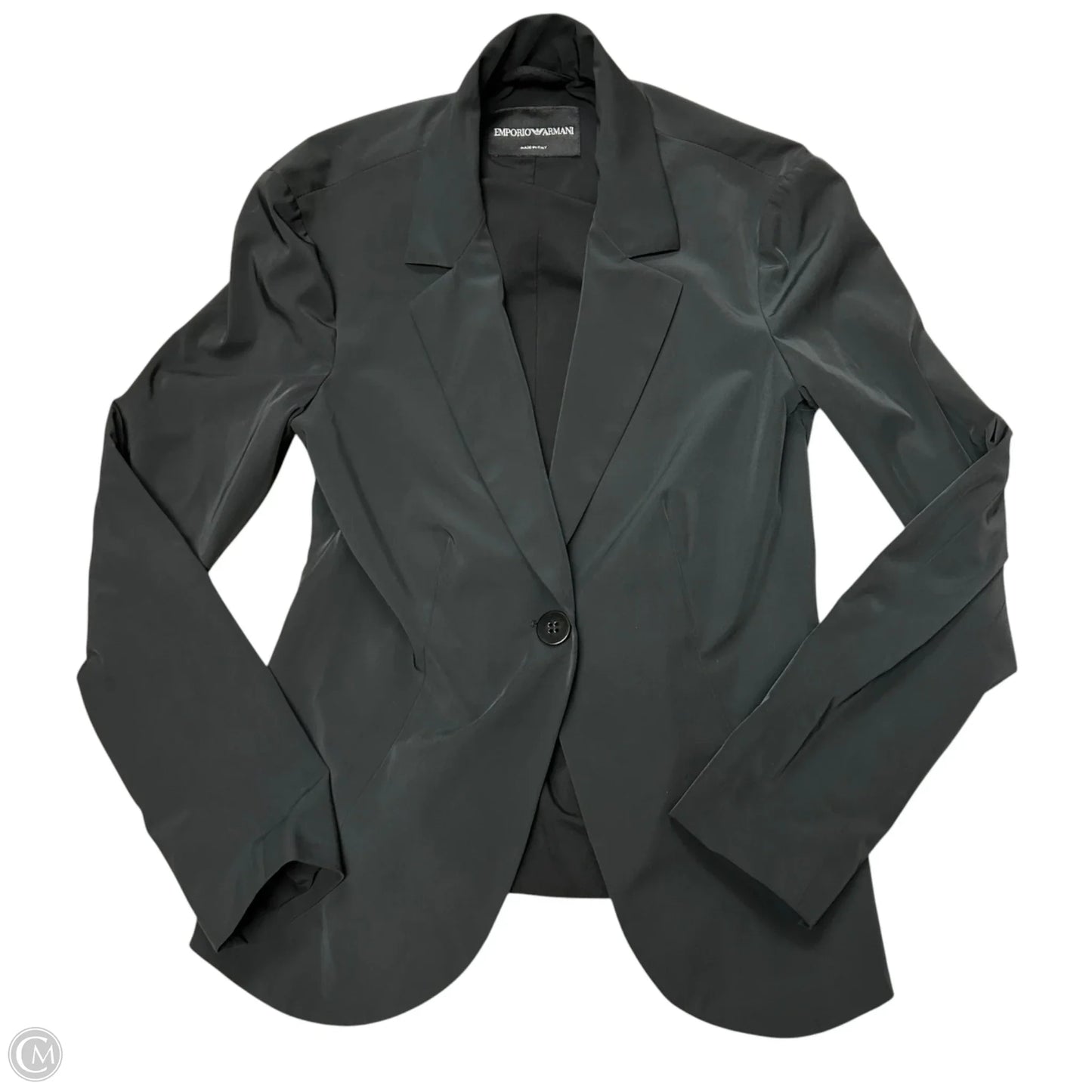 Blazer By Emporio Armani In Black, Size: S