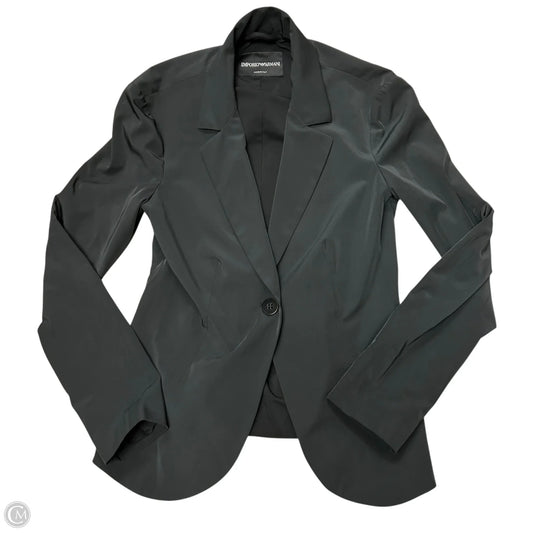Blazer By Emporio Armani In Black, Size: S