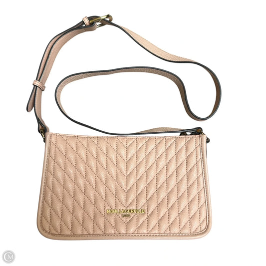 Crossbody Designer By Karl Lagerfeld, Size: Small