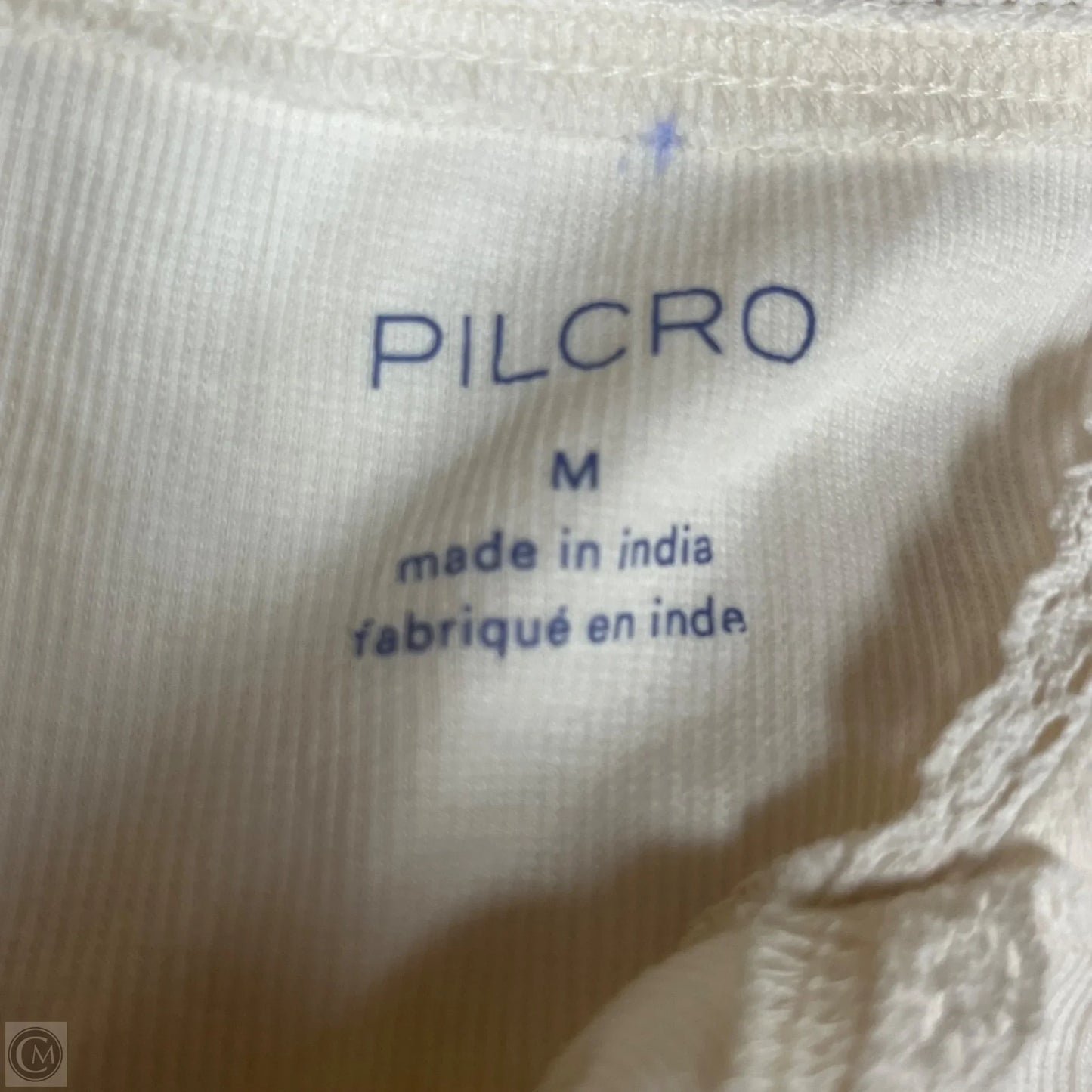 Top Sleeveless By Pilcro In Cream, Size: M