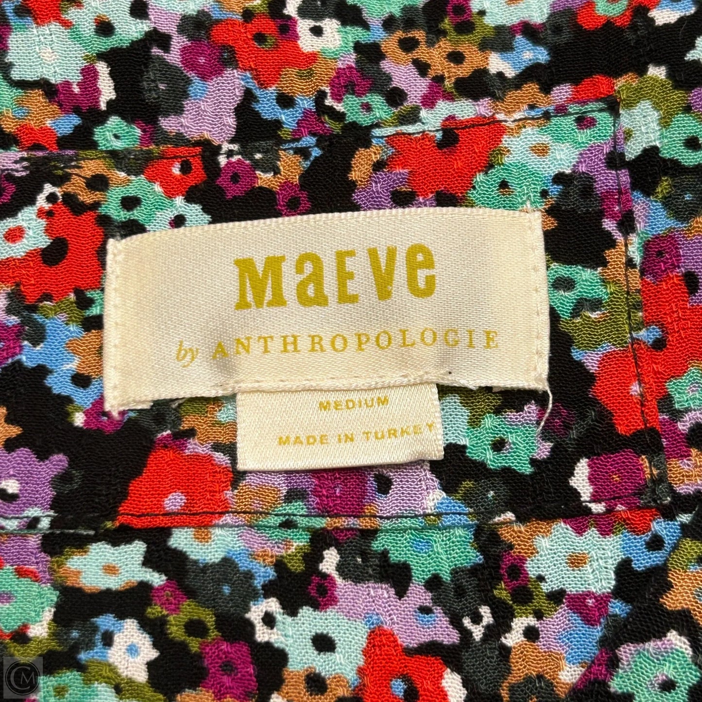Dress Casual Short By Maeve In Floral Print, Size: M