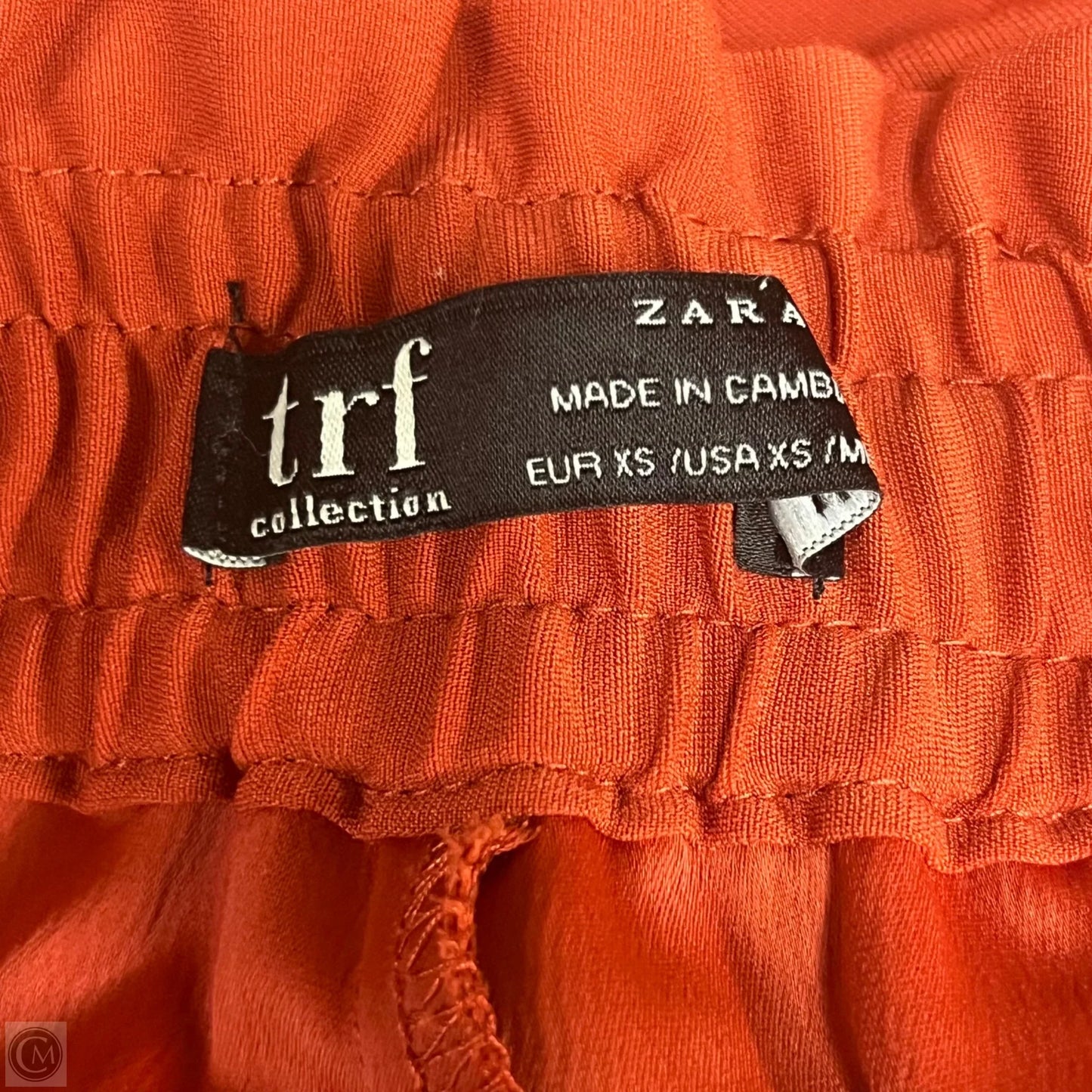 Pants Lounge By Zara In Orange, Size: Xs