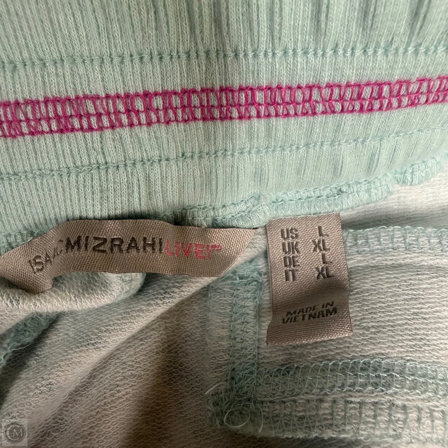 Pants Lounge By Isaac Mizrahi Live Qvc In Teal, Size: L