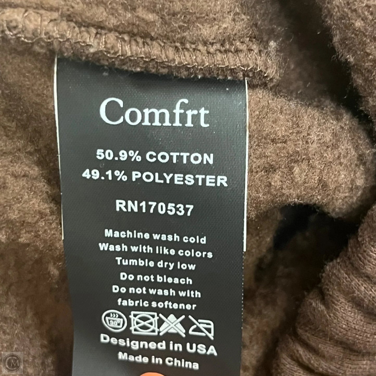 Pants Lounge By Comfrt In Brown, Size: Xs
