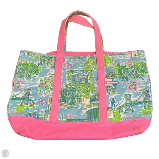 Tote Designer By Lilly Pulitzer, Size: Large