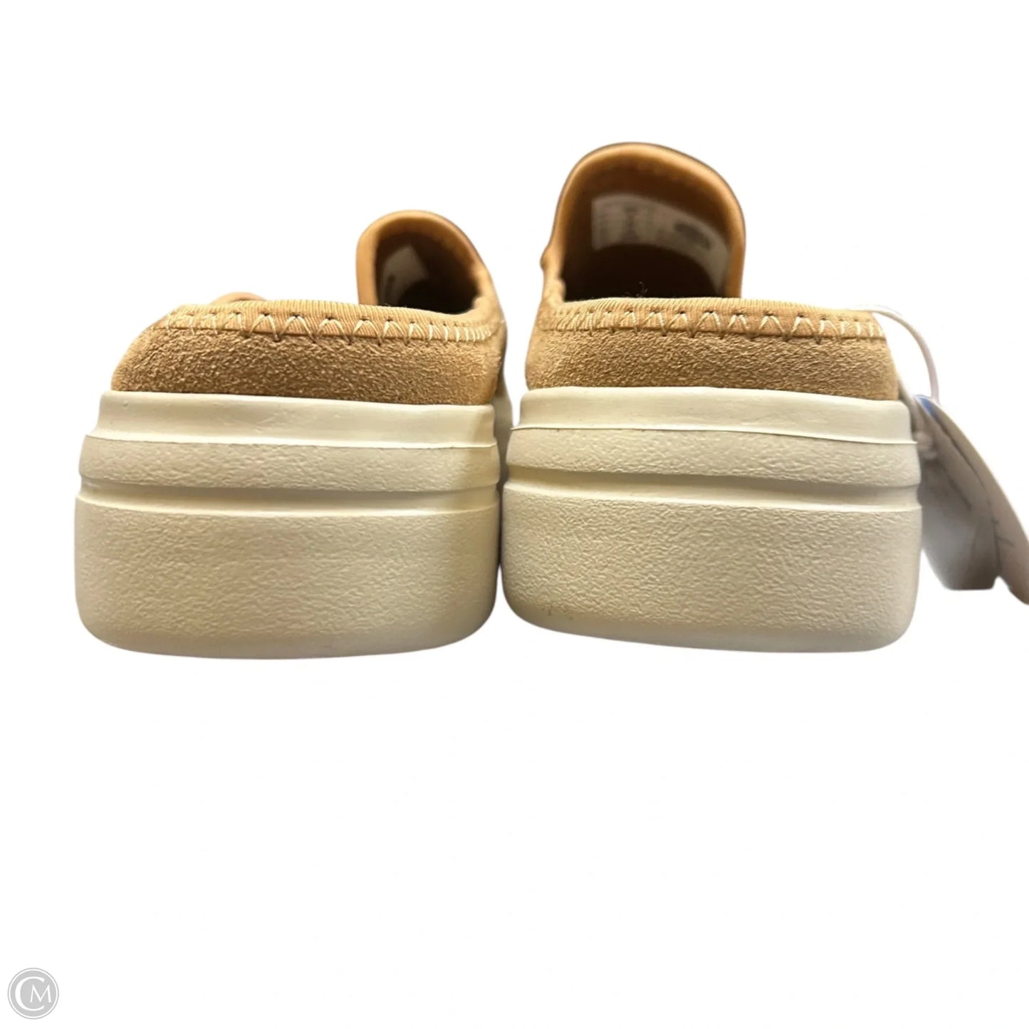 Shoes Heels Platform By Hey Dude In Tan, Size: 8
