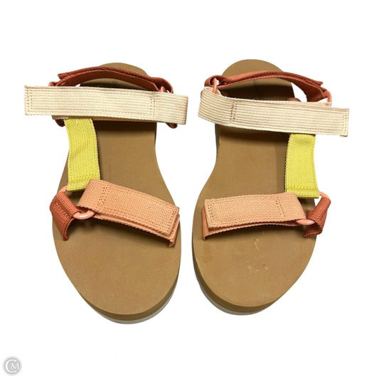 Sandals Flats By Universal Thread In Multi-colored, Size: 7