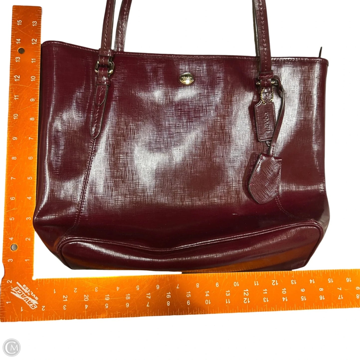 Handbag Designer By Coach, Size: Medium