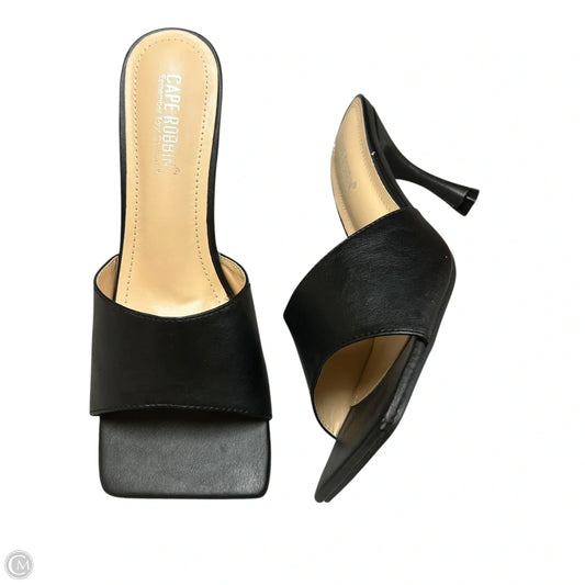 Shoes Heels Kitten By Cape Robbin In Black, Size: 8