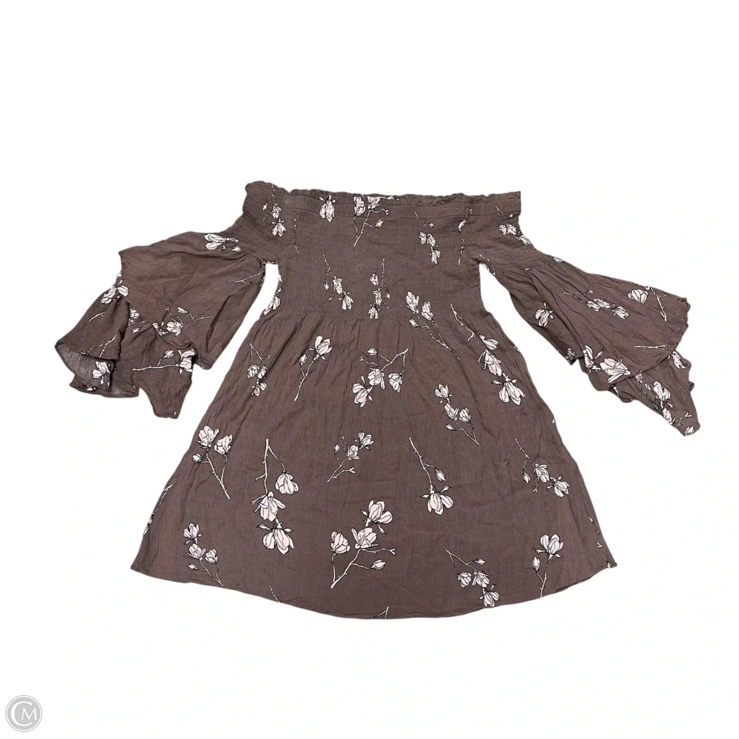 Top 3/4 Sleeve By Illa Illa In Purple, Size: L