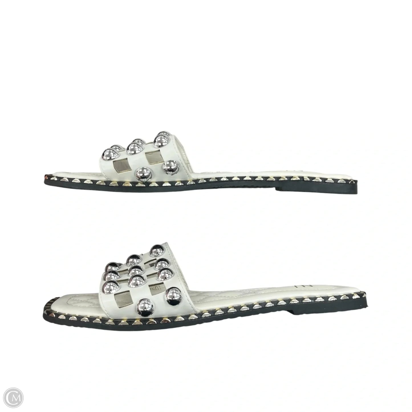 Sandals Flats By Ninety Union In Cream, Size: 9
