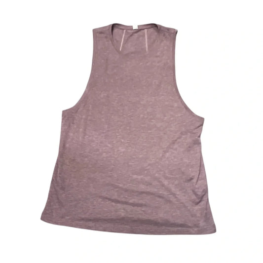 Athletic Tank Top By Lululemon In Mauve, Size: S