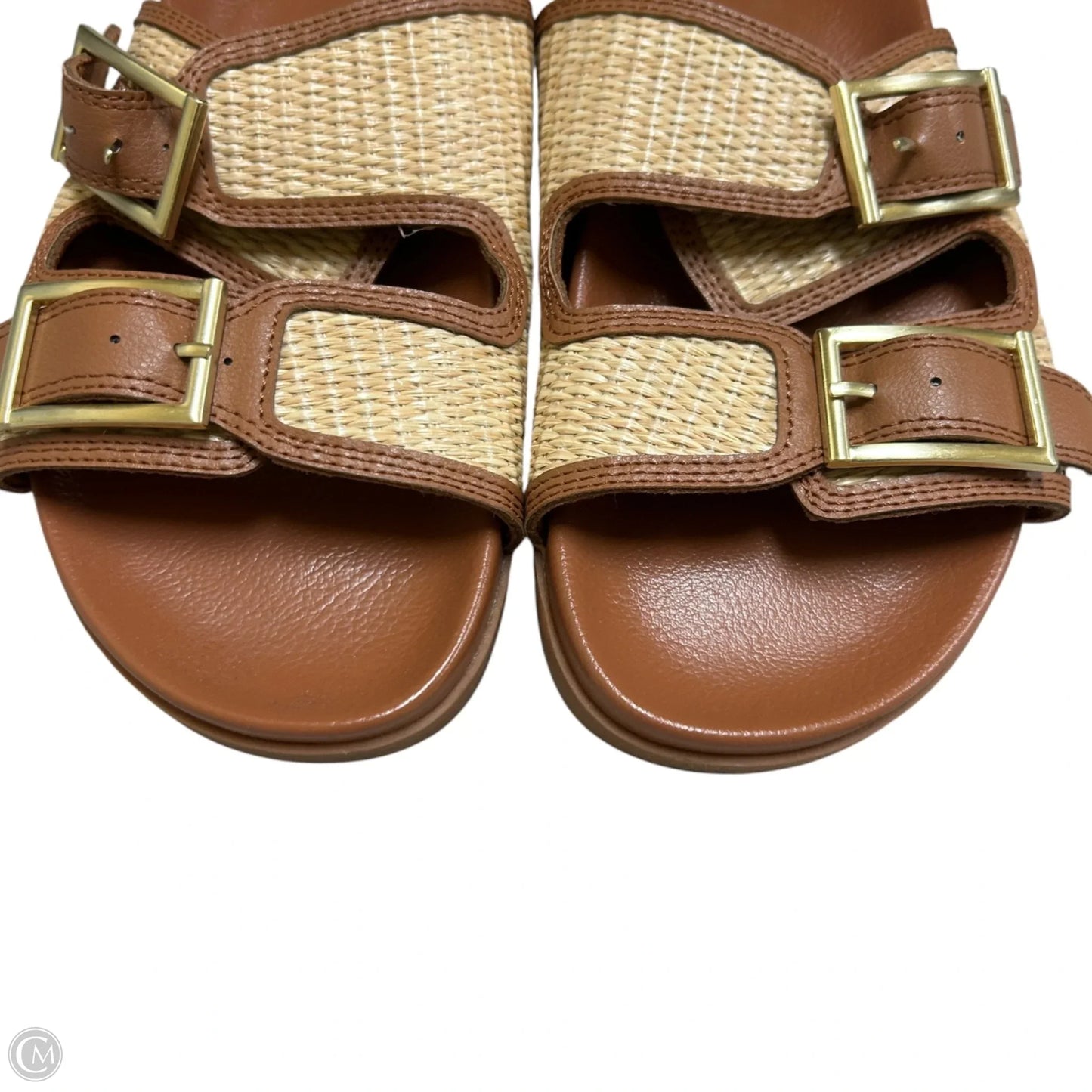 Sandals Flats By Anne Klein In Brown, Size: 9