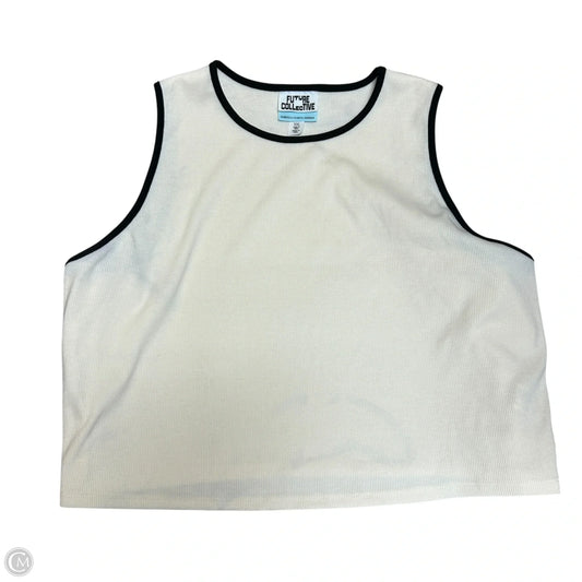 Tank Top By Future Collective In Cream, Size: Xxl