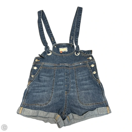 Romper By Pilcro In Blue Denim, Size: 4